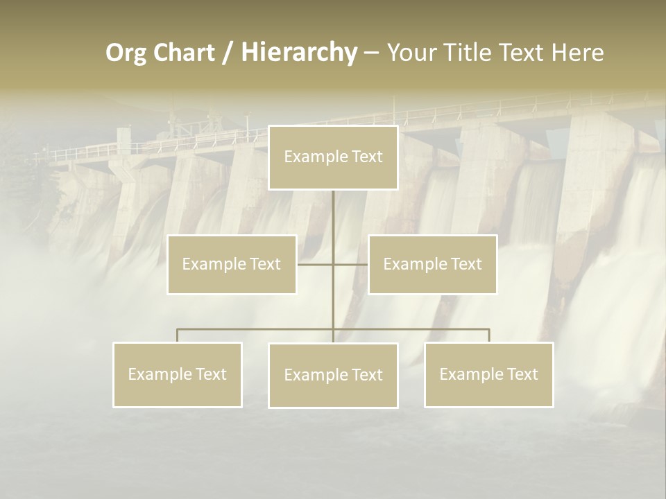 Generating Energy Water PowerPoint Template