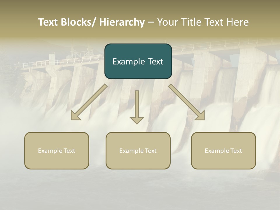 Generating Energy Water PowerPoint Template