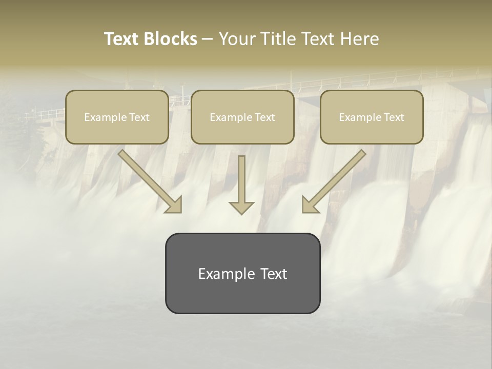 Generating Energy Water PowerPoint Template