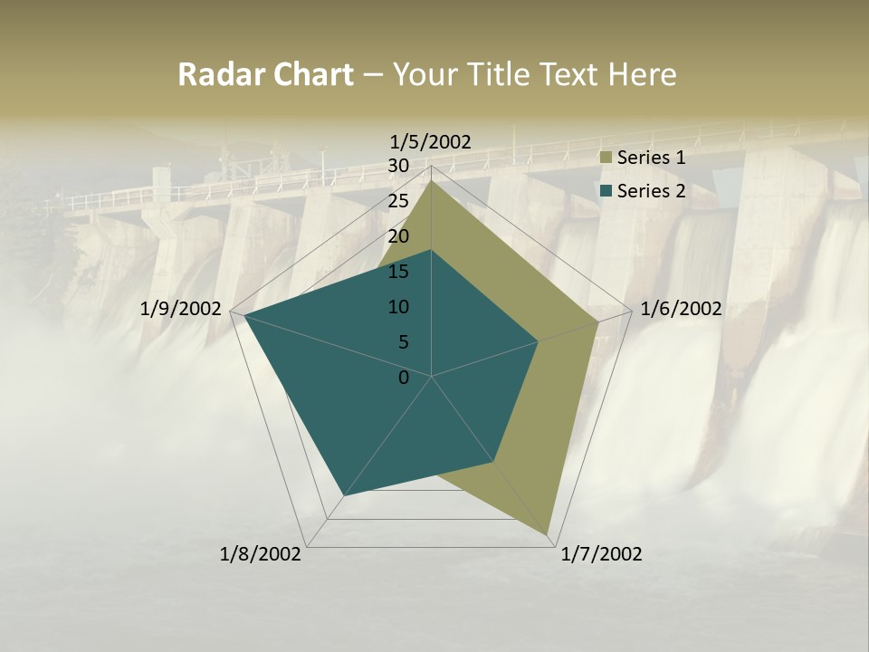 Generating Energy Water PowerPoint Template