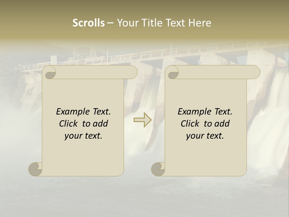 Generating Energy Water PowerPoint Template