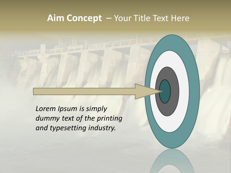 Generating Energy Water PowerPoint Template