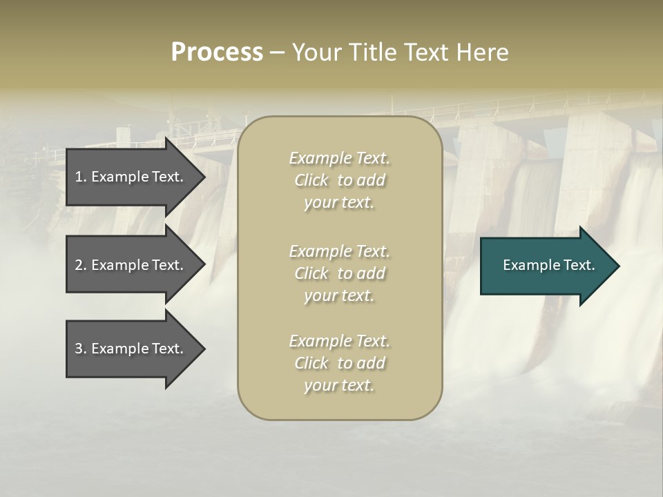 Generating Energy Water PowerPoint Template