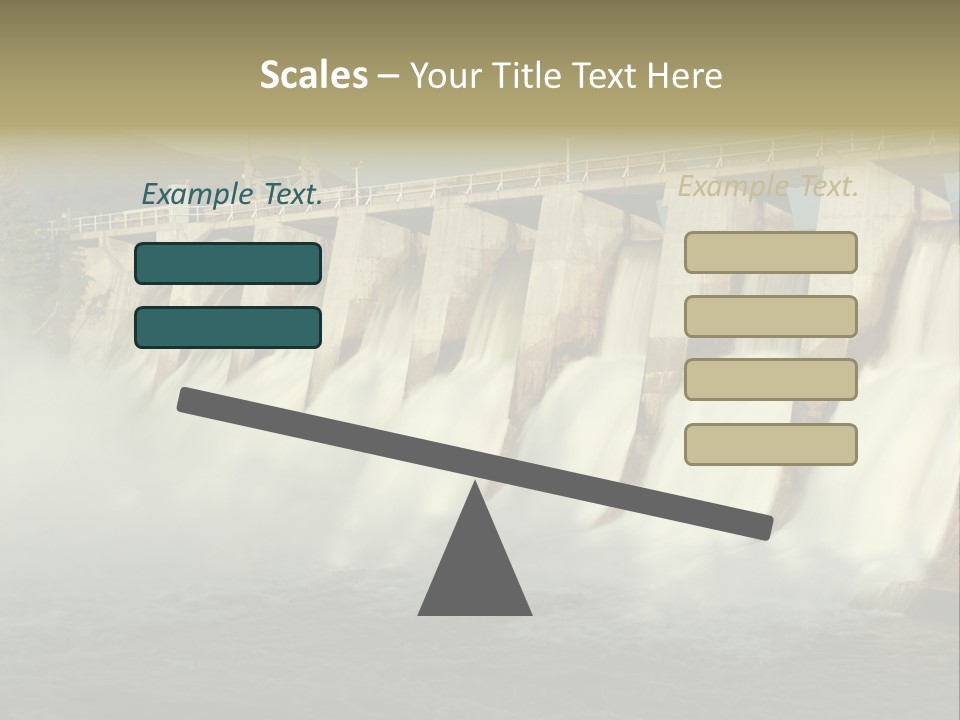 Generating Energy Water PowerPoint Template