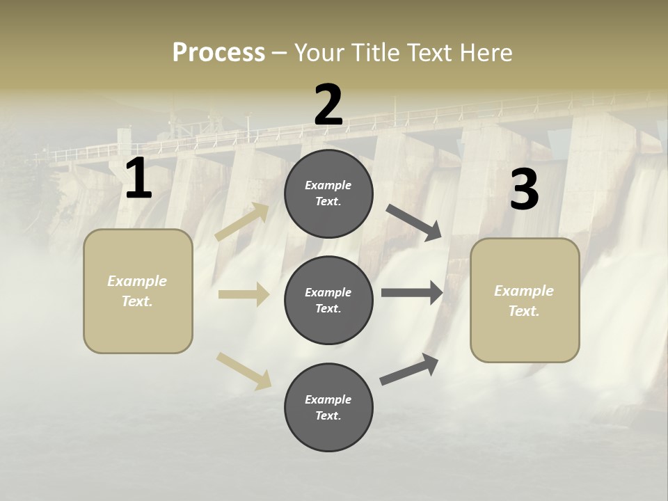 Generating Energy Water PowerPoint Template