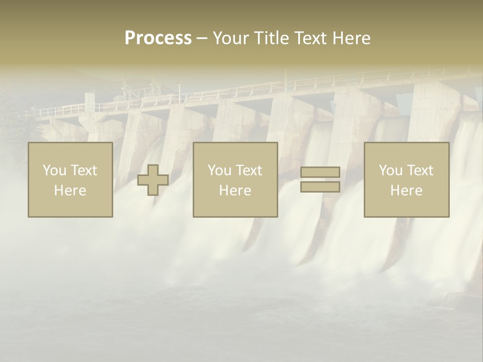 Generating Energy Water PowerPoint Template
