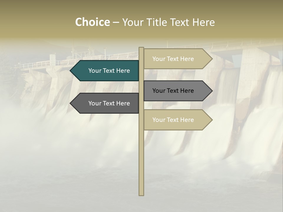 Generating Energy Water PowerPoint Template