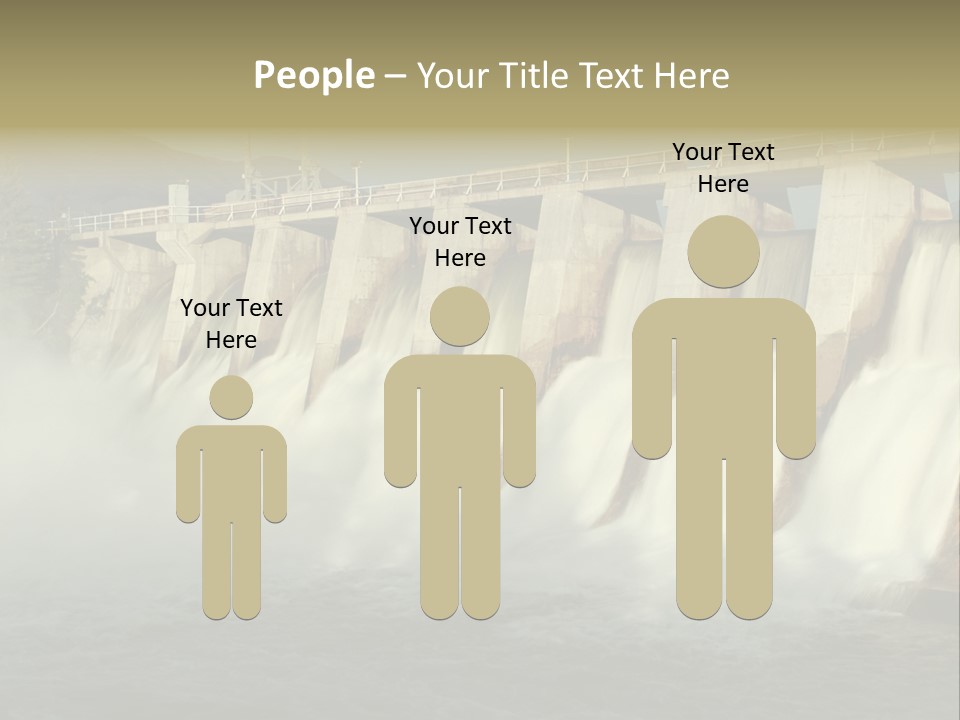 Generating Energy Water PowerPoint Template