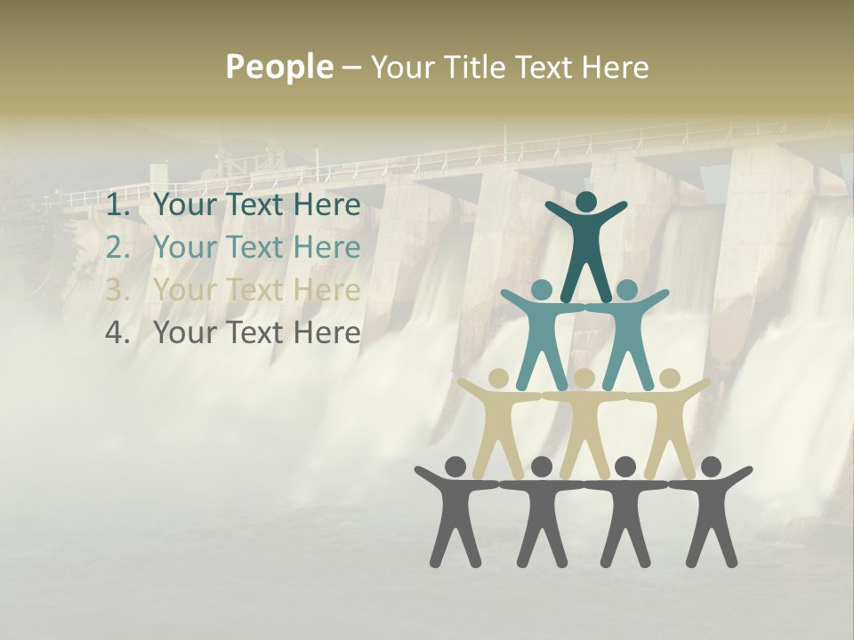 Generating Energy Water PowerPoint Template