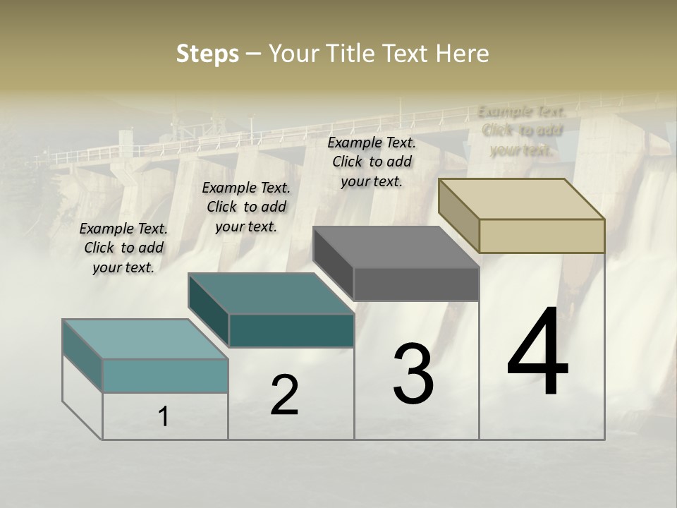 Generating Energy Water PowerPoint Template