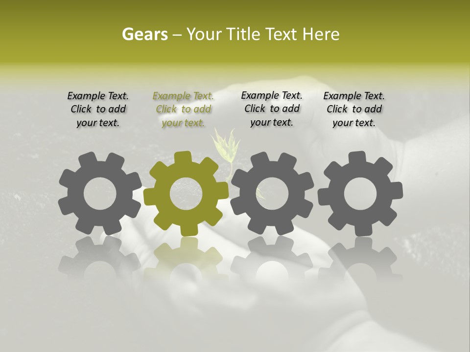 Burgeon Care Dirt PowerPoint Template