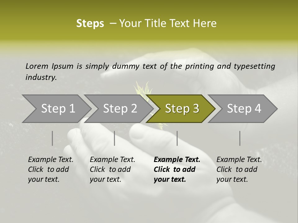 Burgeon Care Dirt PowerPoint Template