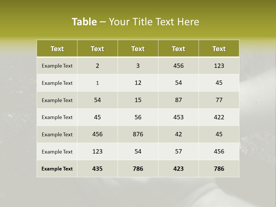 Burgeon Care Dirt PowerPoint Template