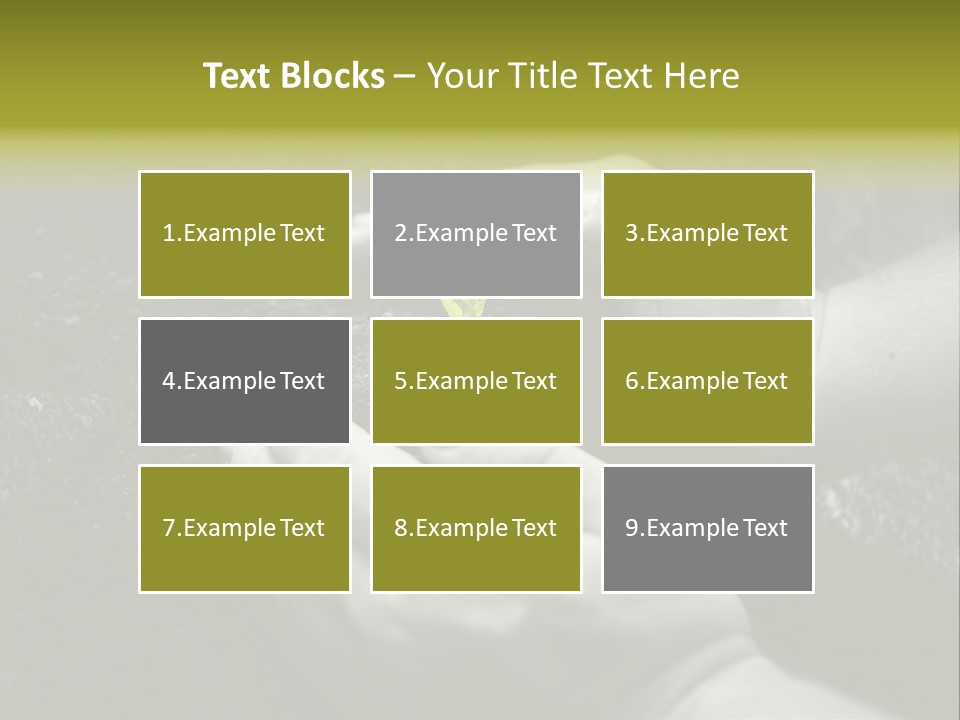 Burgeon Care Dirt PowerPoint Template