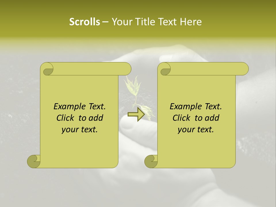 Burgeon Care Dirt PowerPoint Template