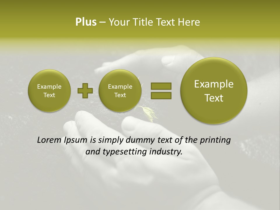 Burgeon Care Dirt PowerPoint Template