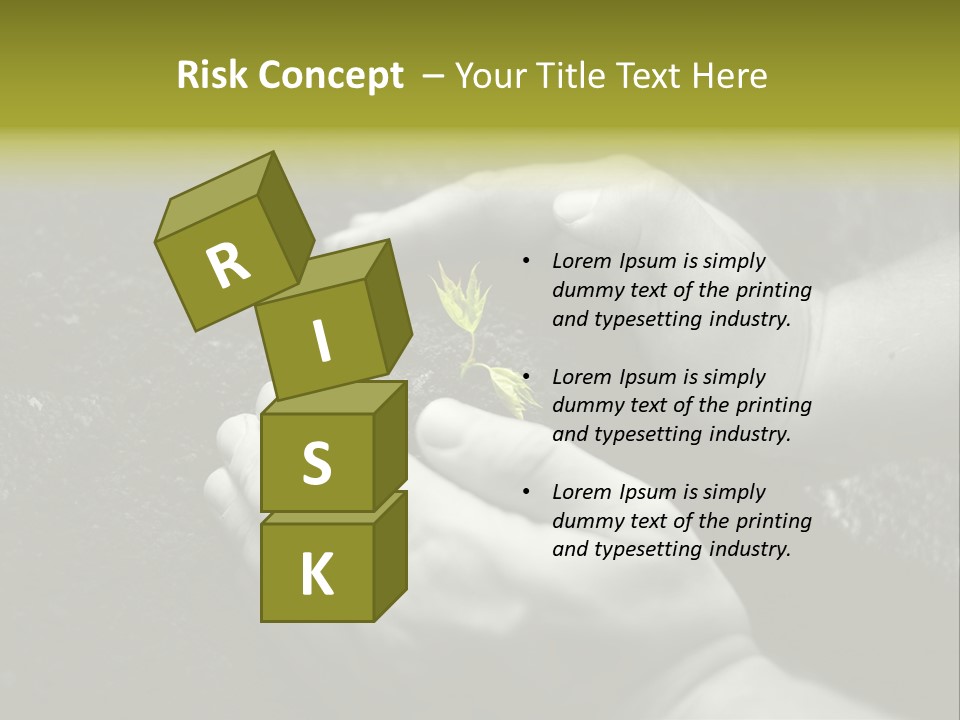 Burgeon Care Dirt PowerPoint Template