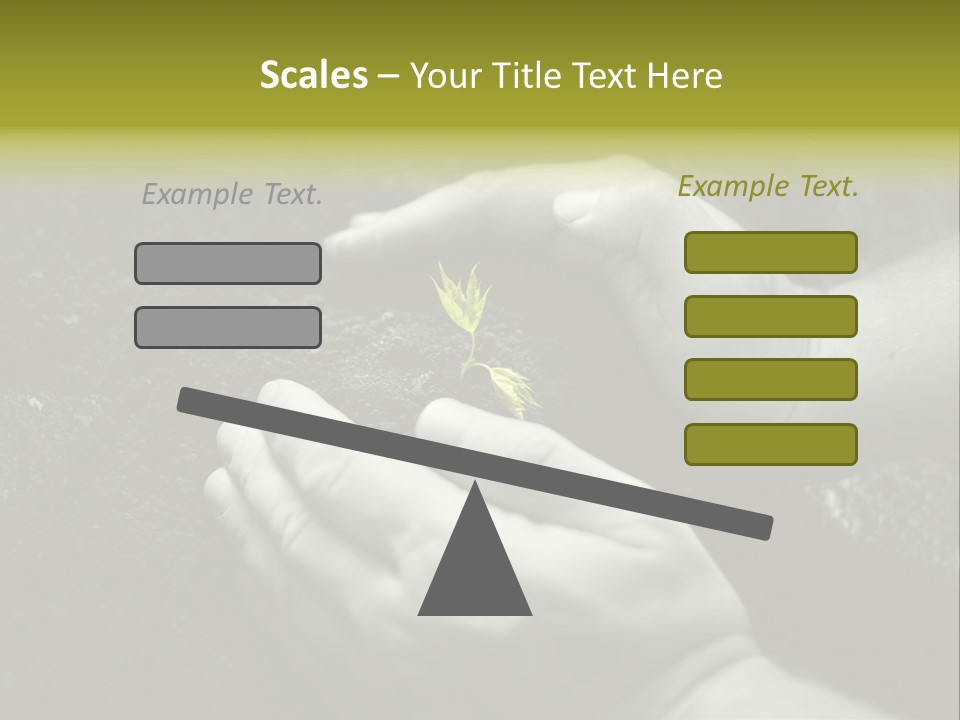 Burgeon Care Dirt PowerPoint Template