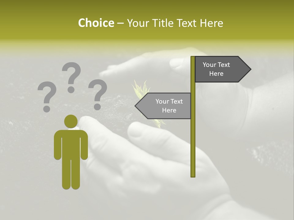 Burgeon Care Dirt PowerPoint Template
