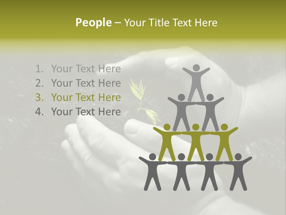 Burgeon Care Dirt PowerPoint Template