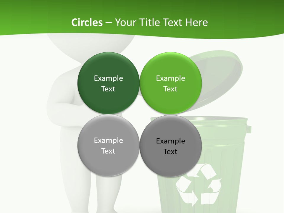 Grey Background White PowerPoint Template