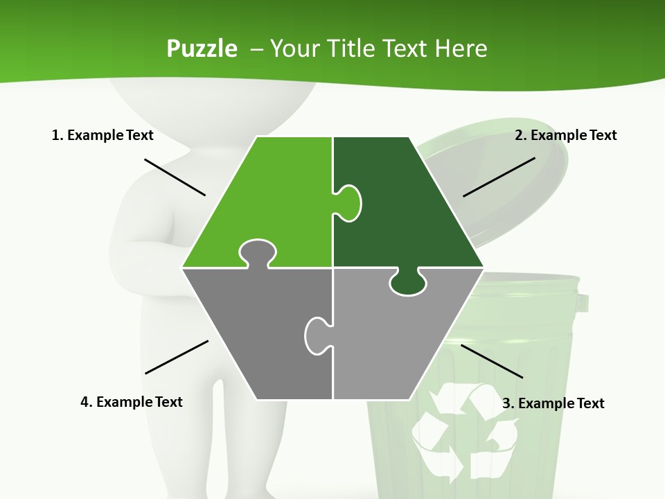 Grey Background White PowerPoint Template