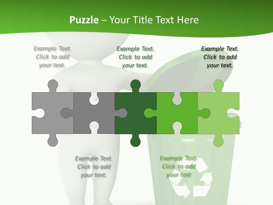 Grey Background White PowerPoint Template