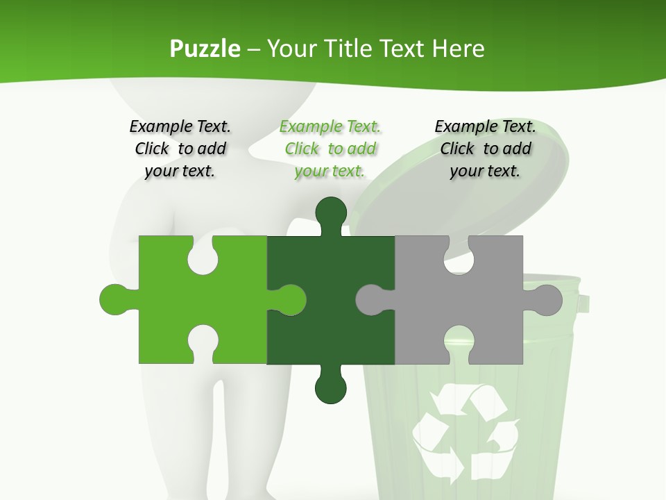 Grey Background White PowerPoint Template