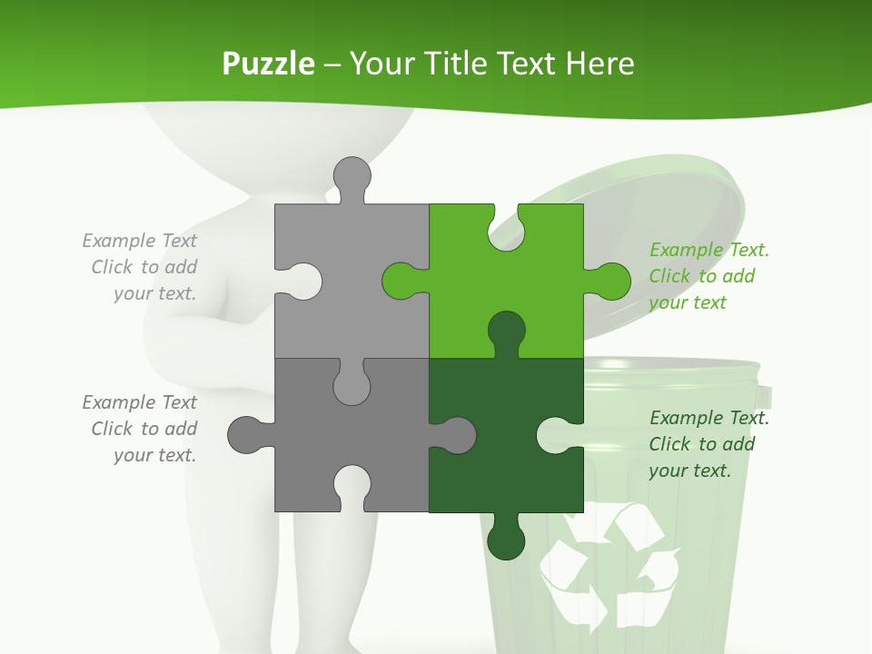 Grey Background White PowerPoint Template