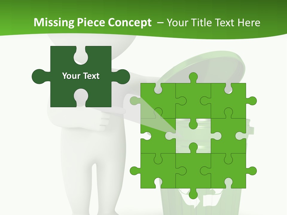 Grey Background White PowerPoint Template