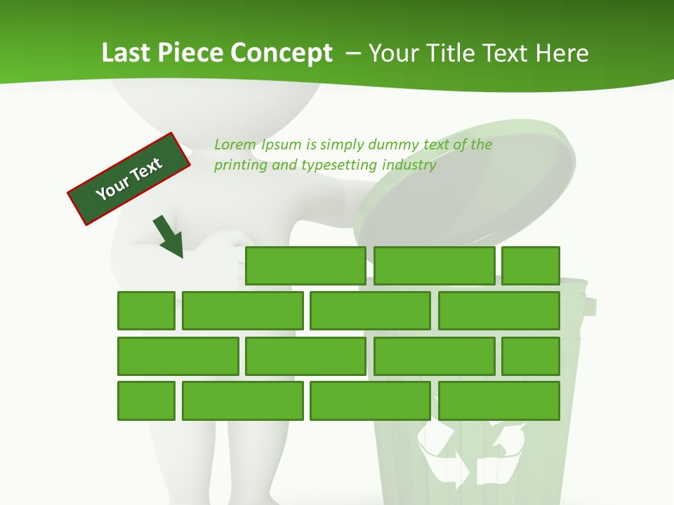 Grey Background White PowerPoint Template