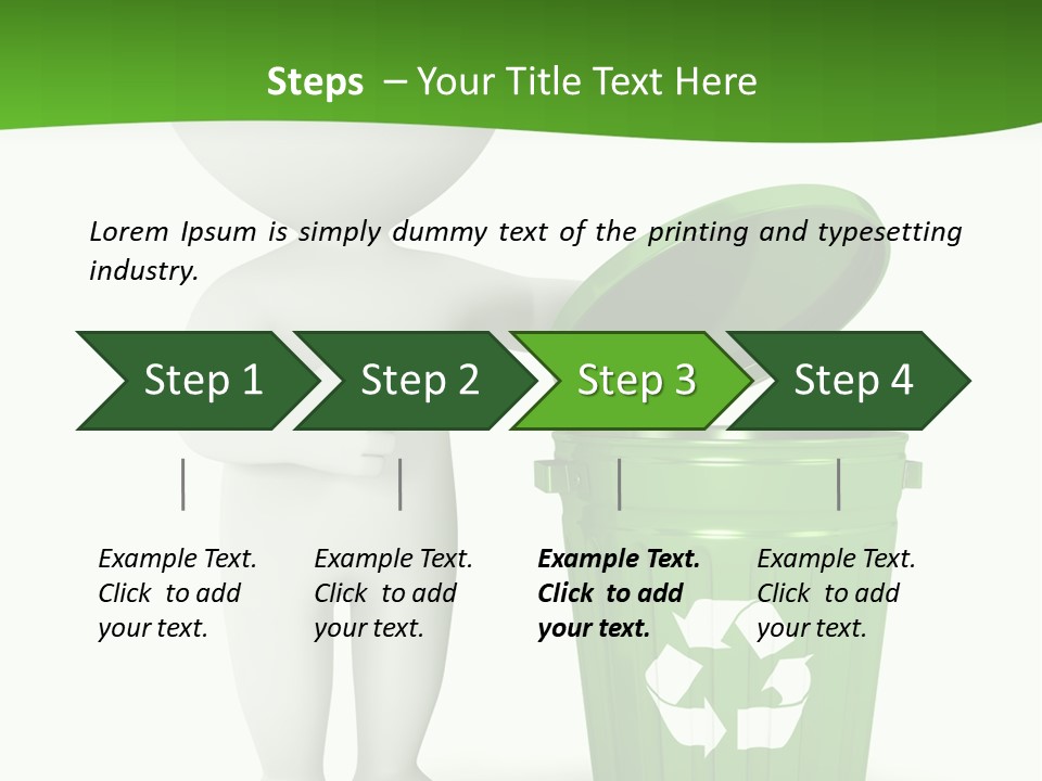 Grey Background White PowerPoint Template