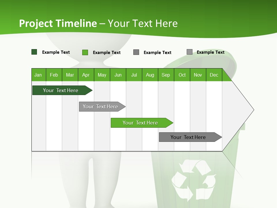 Grey Background White PowerPoint Template