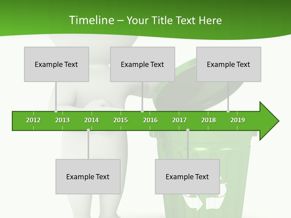 Grey Background White PowerPoint Template