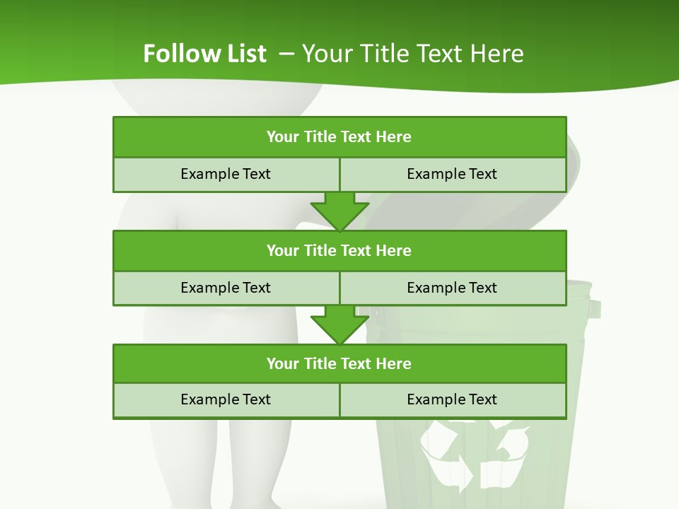 Grey Background White PowerPoint Template