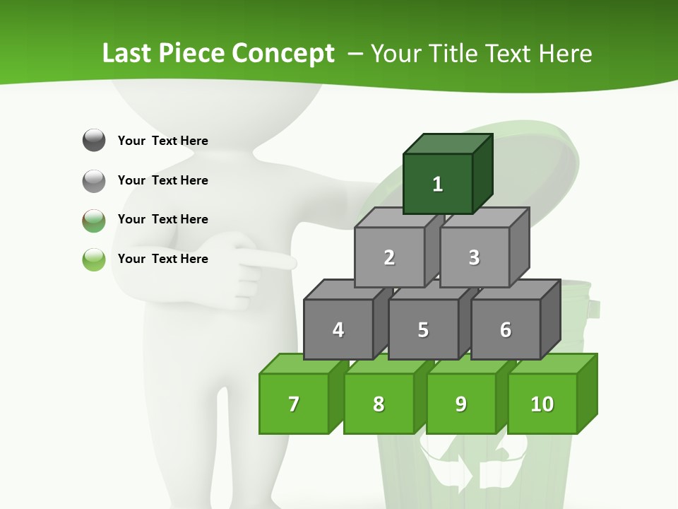 Grey Background White PowerPoint Template