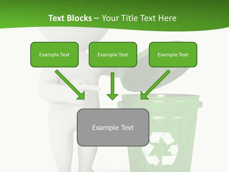 Grey Background White PowerPoint Template