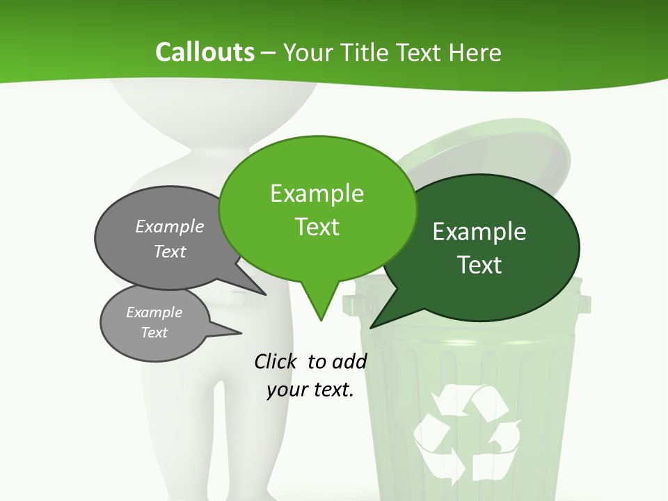 Grey Background White PowerPoint Template