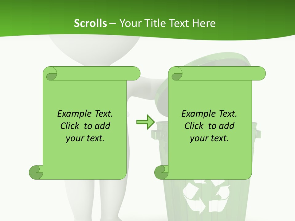 Grey Background White PowerPoint Template