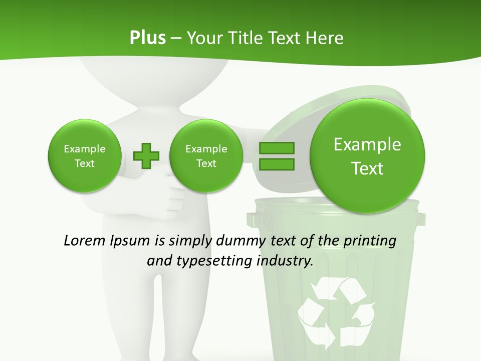 Grey Background White PowerPoint Template