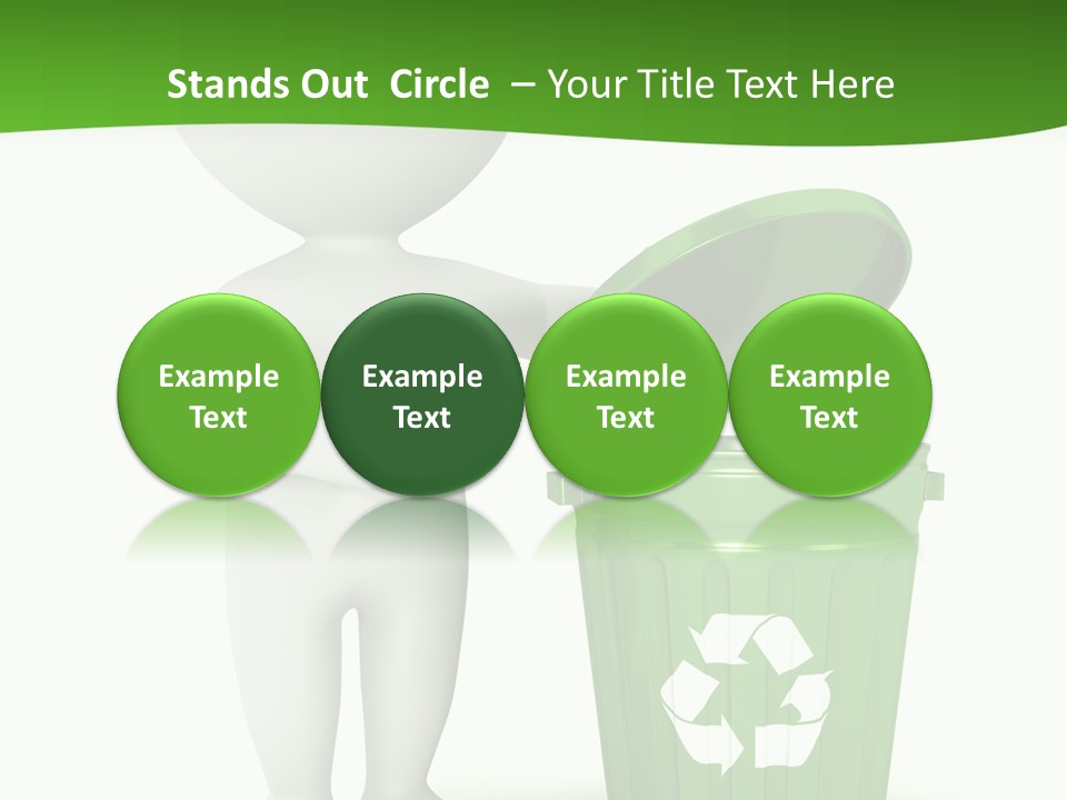 Grey Background White PowerPoint Template