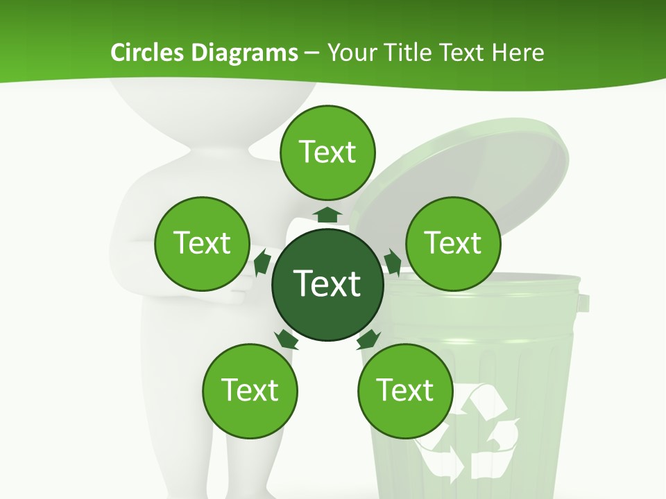 Grey Background White PowerPoint Template