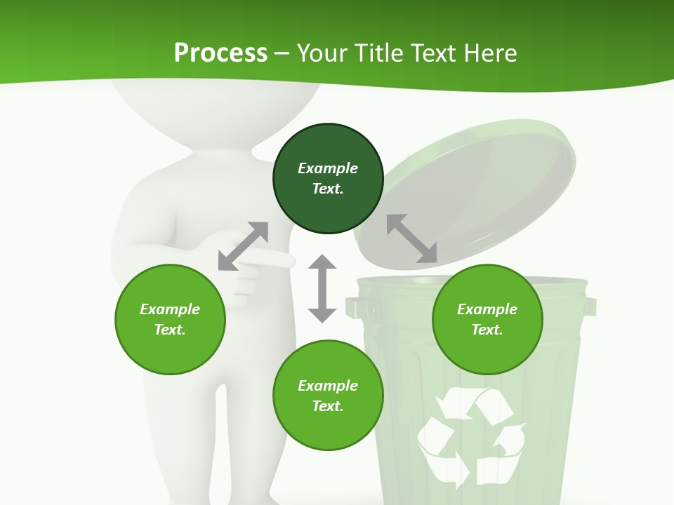 Grey Background White PowerPoint Template