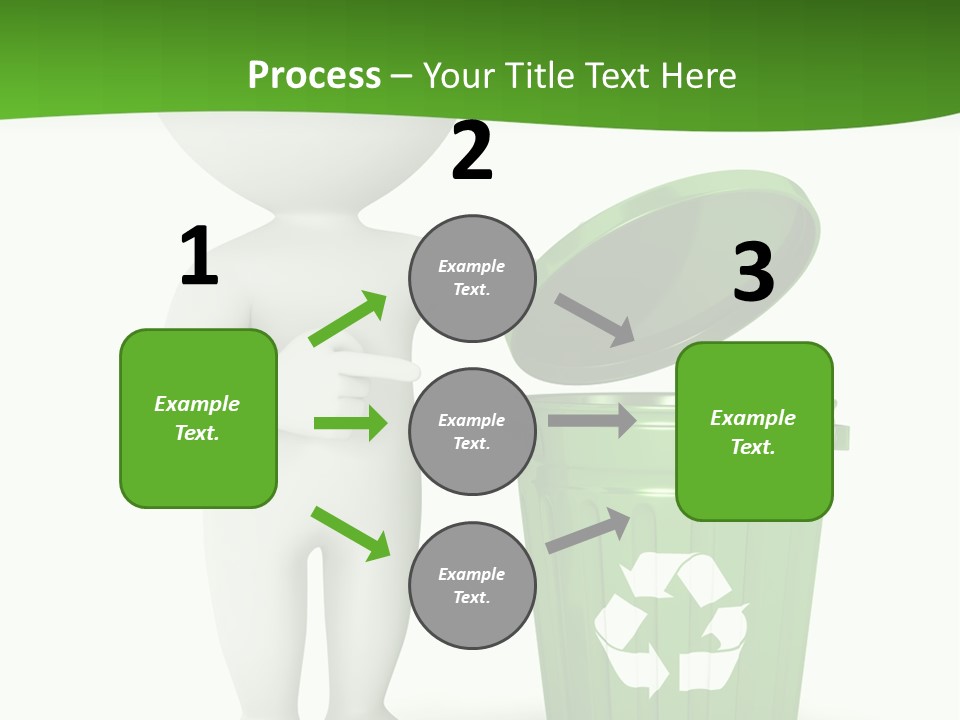 Grey Background White PowerPoint Template