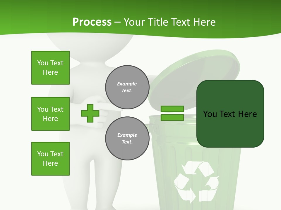 Grey Background White PowerPoint Template