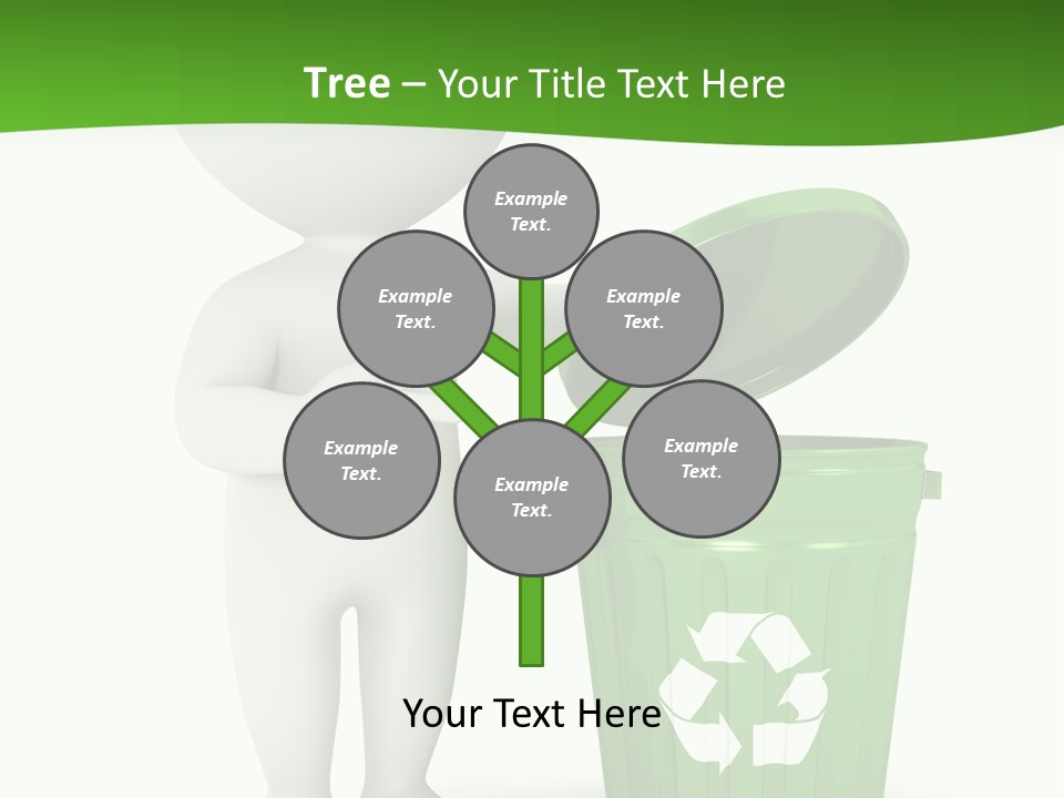 Grey Background White PowerPoint Template