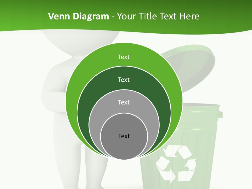 Grey Background White PowerPoint Template