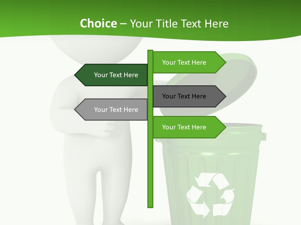 Grey Background White PowerPoint Template