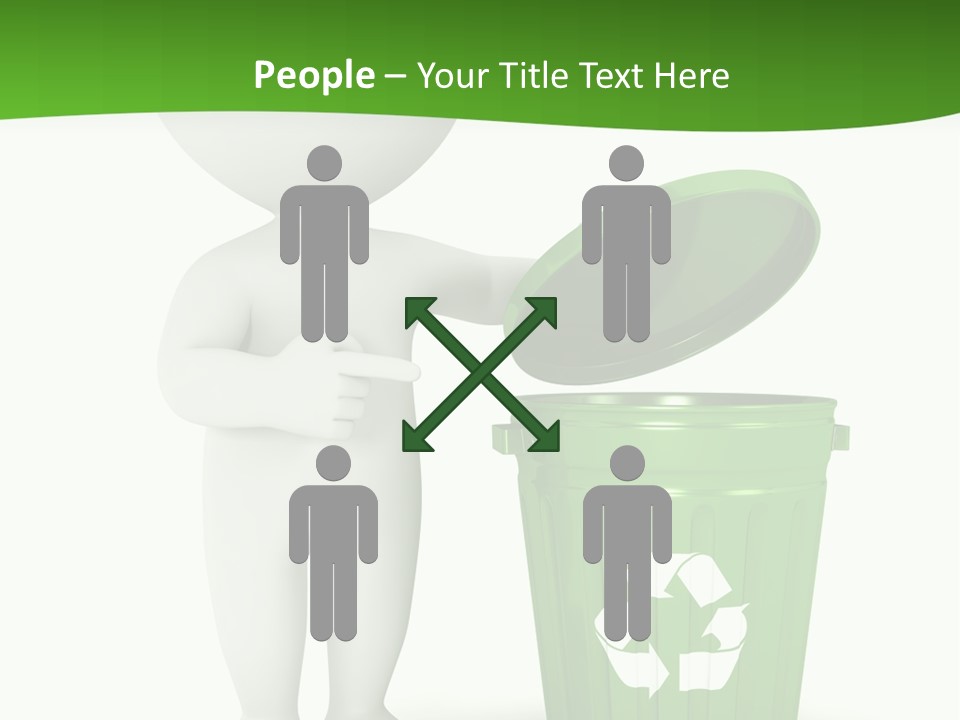 Grey Background White PowerPoint Template