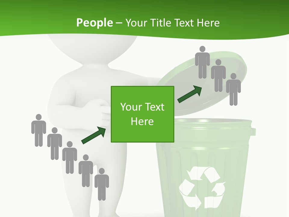 Grey Background White PowerPoint Template